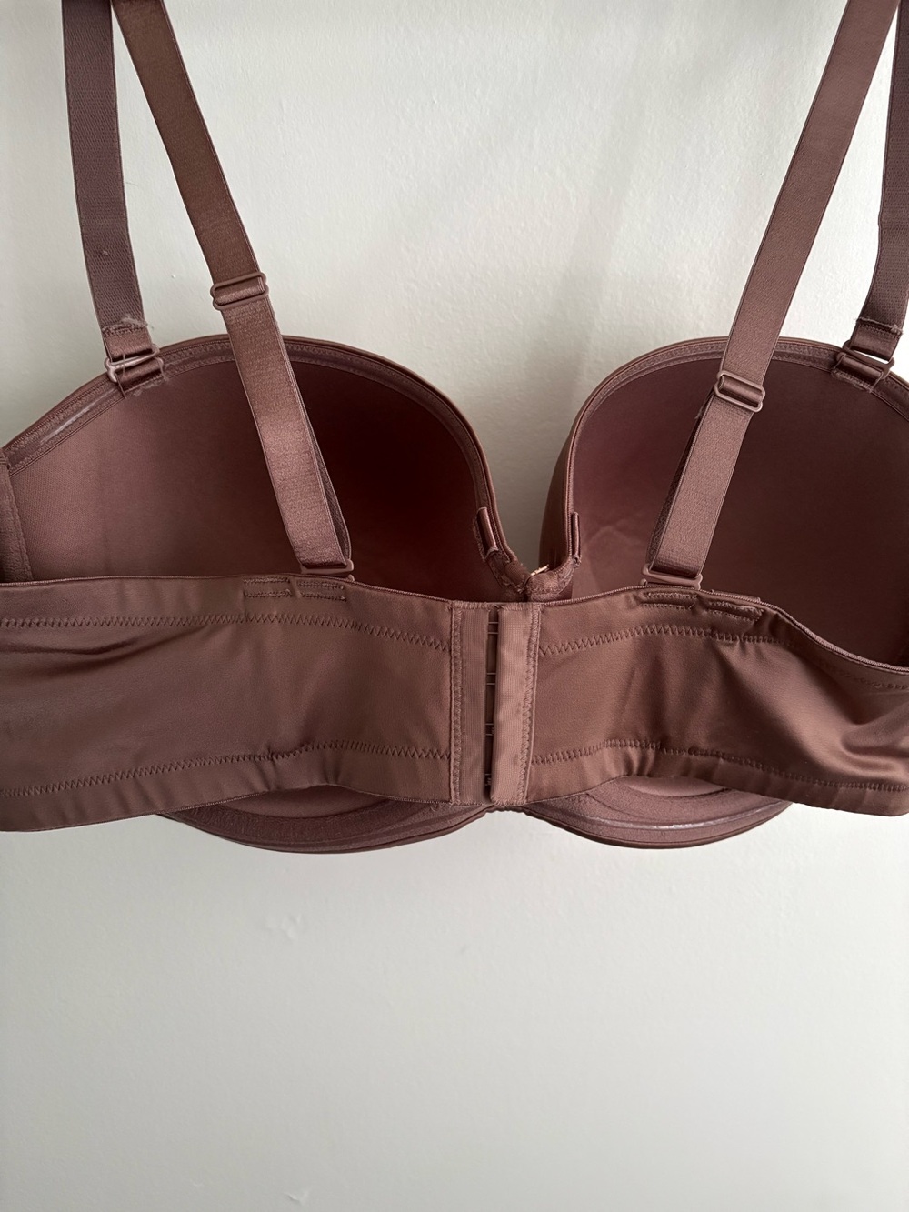 NWOT Ashley Graham x Addition Elle Convertible Strapless Bra Mocha 44G - Picture 6 of 8